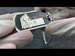 Etichette personalizzate per cani in metallo Etichette personalizzate per cani etichette carine Etichette di nome per cani